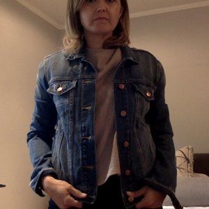 Gap 1969 Distressed Denim Jacket